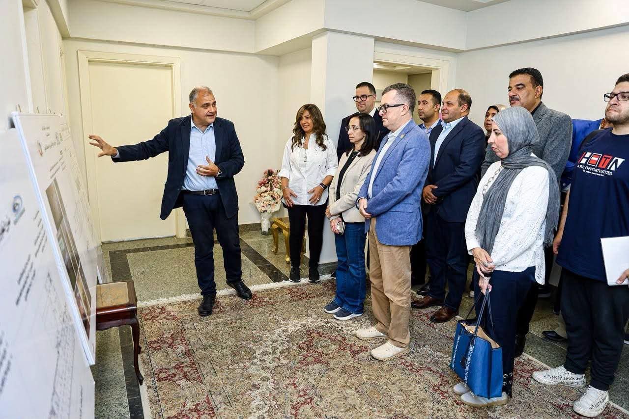 وزير التخطيط ومحافظ البحيرة يعقدان جلسة مباحثات موسعة ويتفقدان مشروع تطوير ديوان عام المحافظة