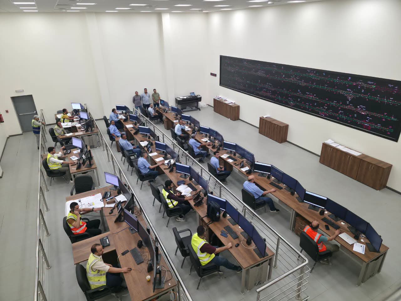 وزير النقل يعلن دخول مبنى التحكم المركزي (CTC) بسوهاج الخدمة