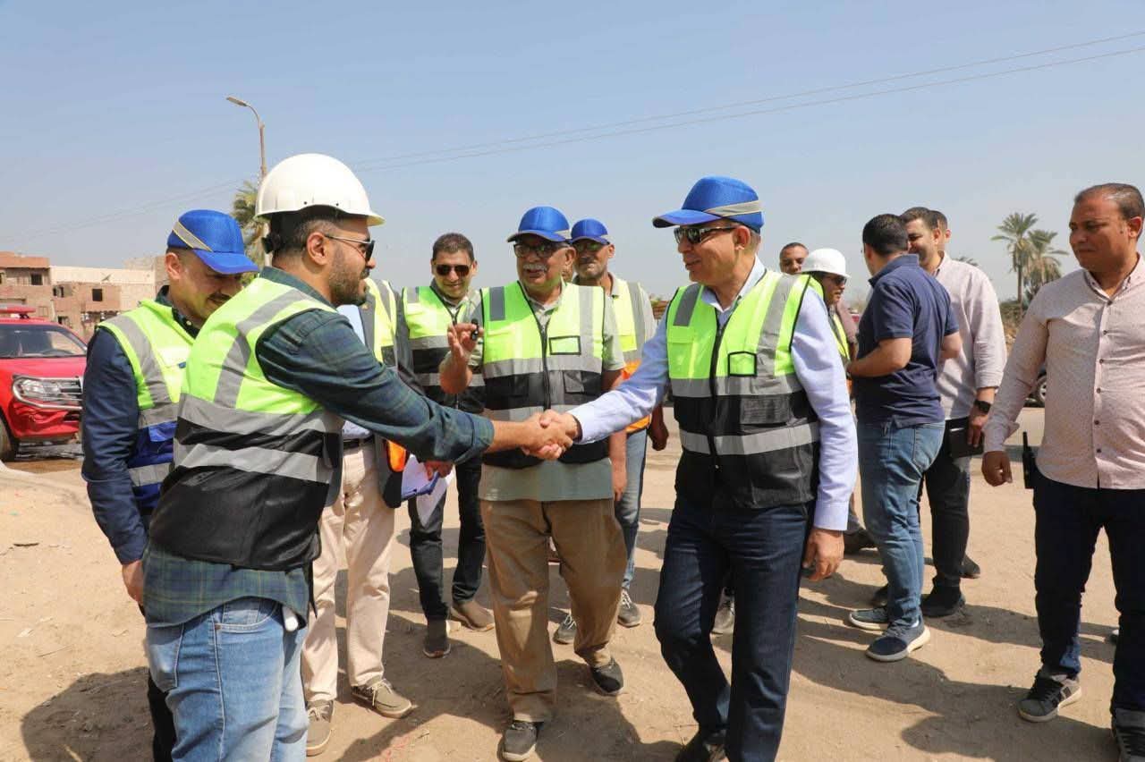 محافظ المنيا يتابع مشروع احلال وتجديد محطة رفع الصرف الصحي (1) بأبوقرقاص بتكلفة 230 مليون جنيه