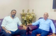 رئيس الاتحاد المصري للكاراتيه يستقبل الدكتور أيوب لشقري ويهنئه بالدكتوراه