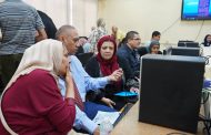 استمرار الإقبال على معامل التنسيق الإلكتروني بجامعة عين شمس في ثاني أيام المرحلة الأولى لتنسيق القبول بالجامعات