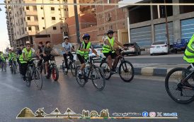 دراجات بني سويف تواصل نشر ثقافة الرياضة للجميع على كورنيش النيل ضمن مبادرة «لياقة كل المصريين»