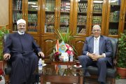 رئيس لجنة الشئون الدينية والأوقاف بمجلس النواب يهنئ رئيس جامعة الأزهر