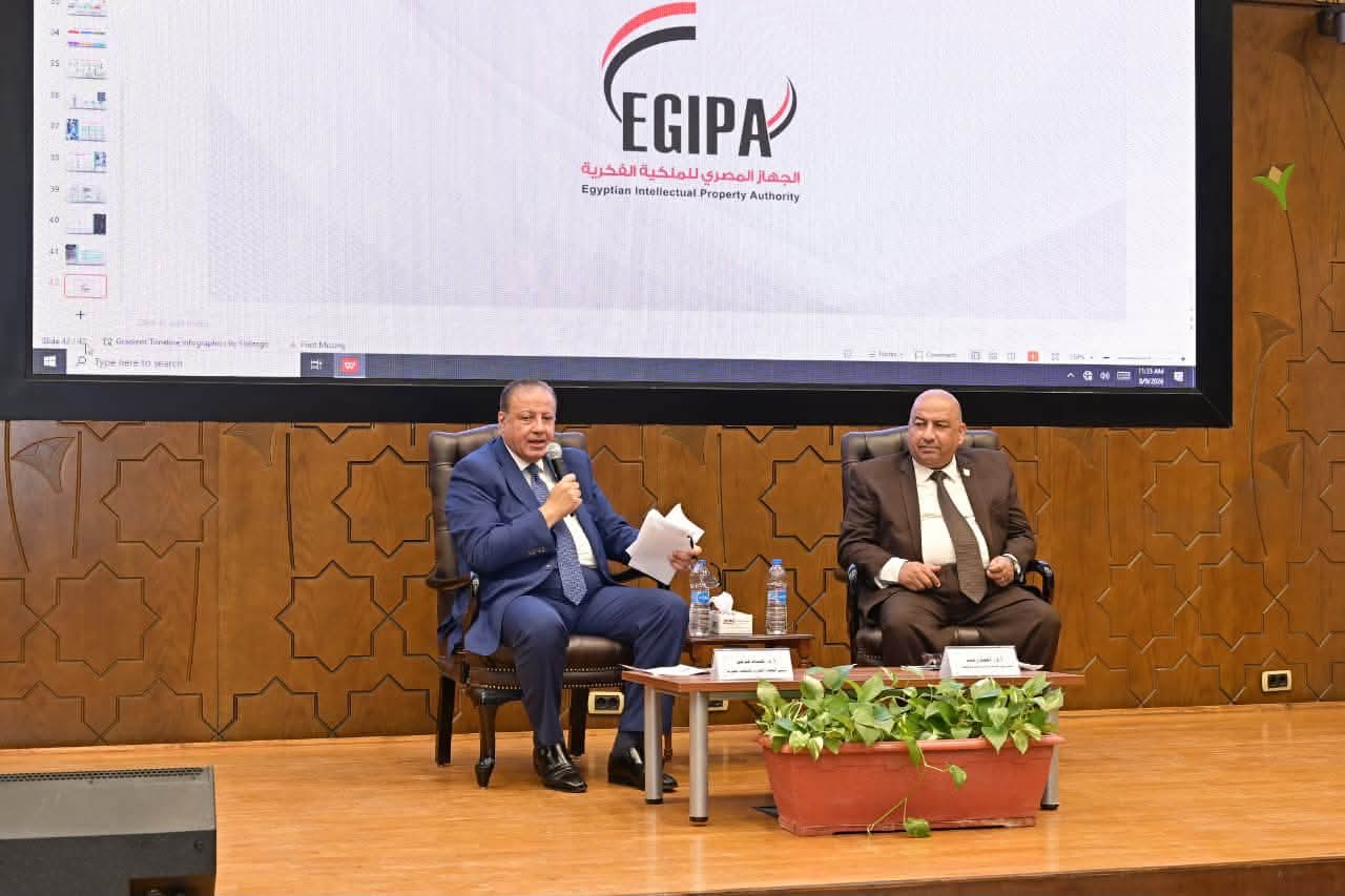جامعة القاهرة تستضيف رئيس الجهاز المصري للملكية الفكرية لتعزيز ثقافة الابتكار في عصر الذكاء الاصطناعي