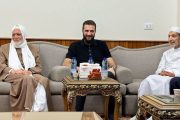 الشرع يلتقي مفتي الجمهورية السورية