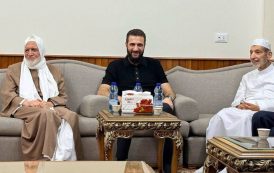 الشرع يلتقي مفتي الجمهورية السورية