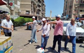 حملات مكثفة وتحركات ميدانية بجميع أحياء بورسعيد وبورفؤاد: تشجير وحسم مع التعديات والإشغالات