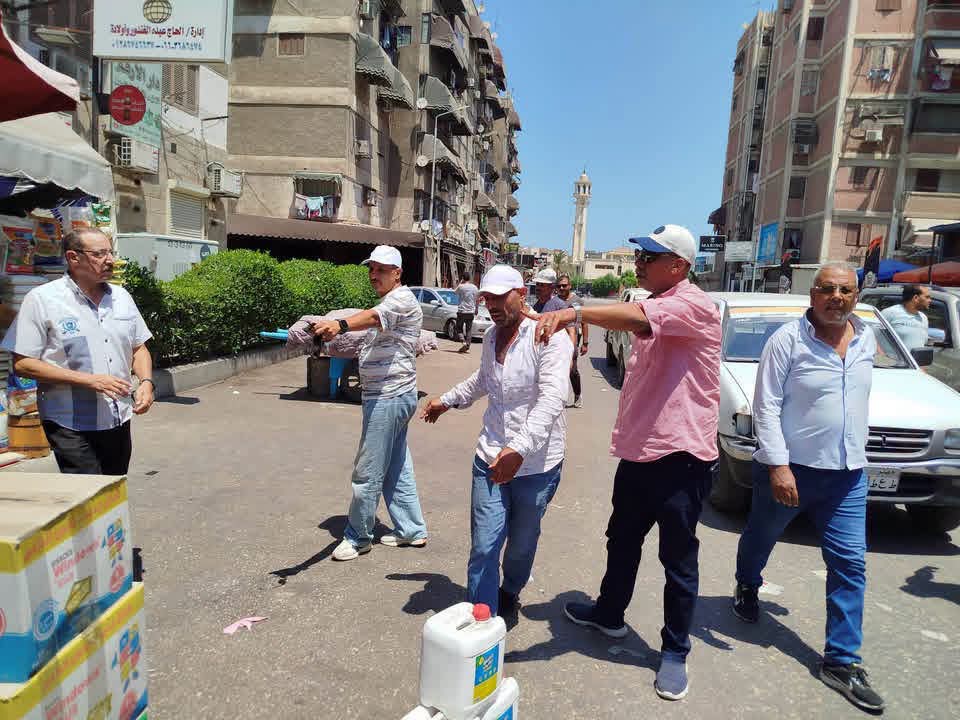 حملات مكثفة وتحركات ميدانية بجميع أحياء بورسعيد وبورفؤاد: تشجير وحسم مع التعديات والإشغالات
