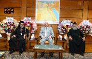 عبدالمولى يستقبل الأنبا دانيال لطفي مطران الأقباط الكاثوليك بأسيوط للتهنئة وتعزيز التعاون المشترك