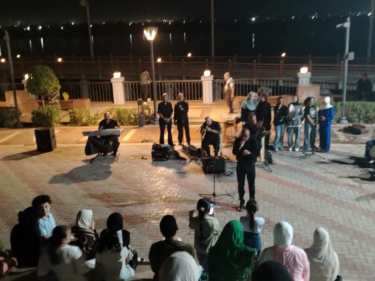 بني سويف للموسيقى العربية تتألق بأغانيها ضمن فعاليات مبادرة 