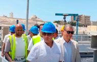 المنشاوي تتابع مشروع الصرف الصحي لمنطقة أبو تلات بالإسكندرية