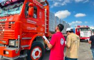 الهلال الأحمر المصري يدفع بأكثر من 3,009 طن مساعدات غذائية وإغاثية دعمًا للأشقاء الفلسطينيين