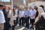 نائب وزيرة الإسكان يتفقد عددًا من محطات مياه الشرب والصرف الصحي بالقليوبية