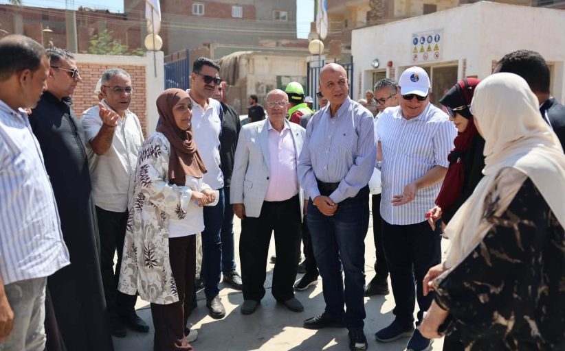 نائب وزيرة الإسكان يتفقد عددًا من محطات مياه الشرب والصرف الصحي بالقليوبية