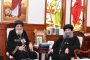 محافظ الوادي الجديد تتفقد استئناف أعمال إحلال وتجديد المسجد الكبير بالبشندي