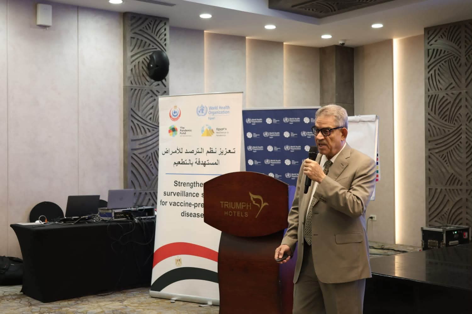 الصحة تنظم ورشة تدريبية لتعزيز ترصد الأمراض المستهدفة بالتطعيم حفاظاً على مكتسبات مصر في مجال التطعيمات