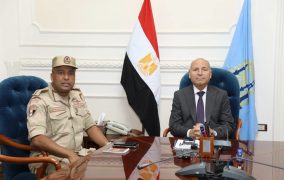 محافظ القاهرة يستقبل المستشار العسكرى الجديد للمحافظة