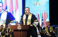 قنصوة والأمين العام لجامعة الدول العربية يشهدان حفل تخرج الدفعة الأولى من كلية الطب البشري بالأكاديمية العربية