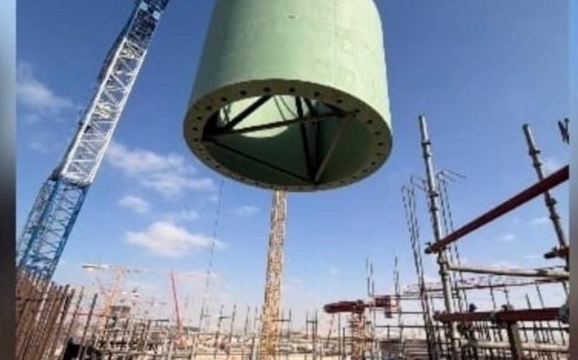 محطة الضبعة النووية تحقق إنجازًا جديدًا بتركيب مكون 