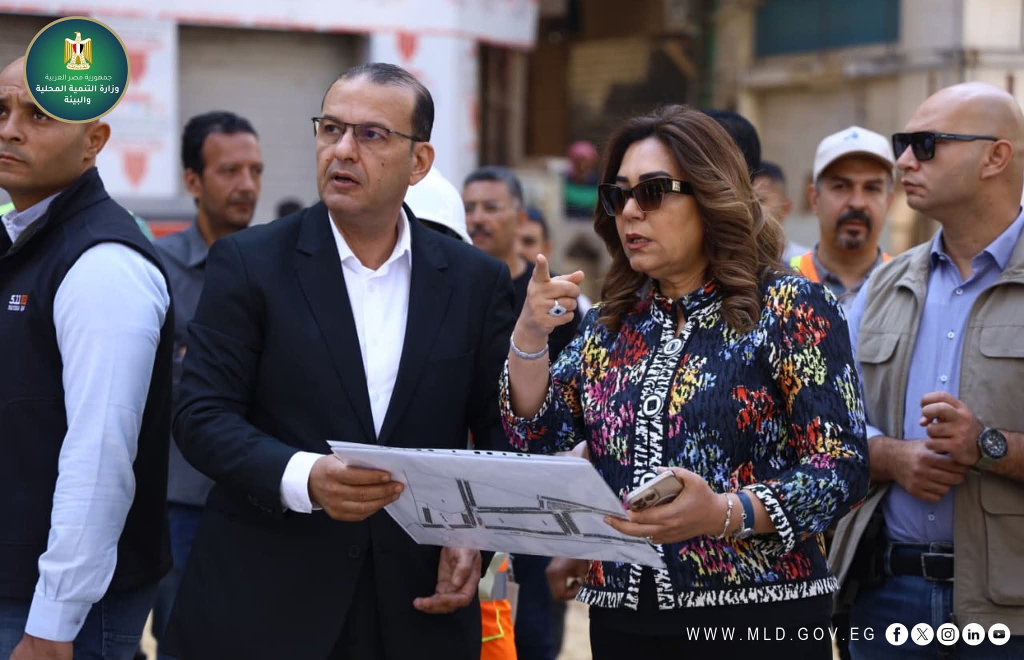 عوض تتابع تطوير المرحلة الثانية لسوق العتبة بالقاهرة