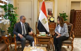 عوض تتابع مع محافظ الجيزة ومسئولي الهيئة الهندسية للقوات المسلحة أعمال تطوير شارع جامعة الدول العربية