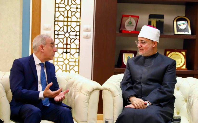 مفتي الجمهورية يستقبل رئيس الهيئة العامة للاستعلامات لبحث سبل التعاون المشترك