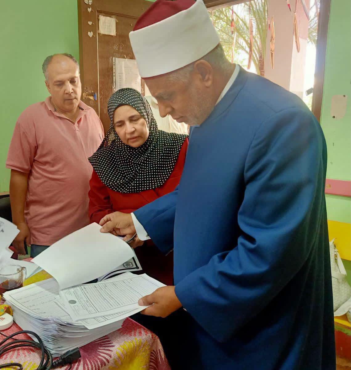 ختام امتحانات الدور الثاني للشهادة الابتدائية والبرنامج التأهيلي للطلاب الملحقين على الشهادة الإعدادية بالأزهر