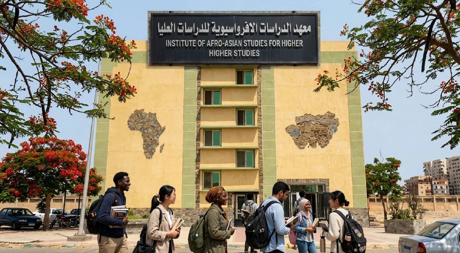 معهد الدراسات الأفروآسيوية بجامعة قناة السويس بالإسماعيلية يفتح أبوابه لباحثي الدراسات العليا