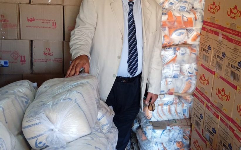 طرح ١٥٠ طنا من السكر الحر بسعر ٢٥ جنيها بجهاز مستقبل مصر بالإسماعيلية