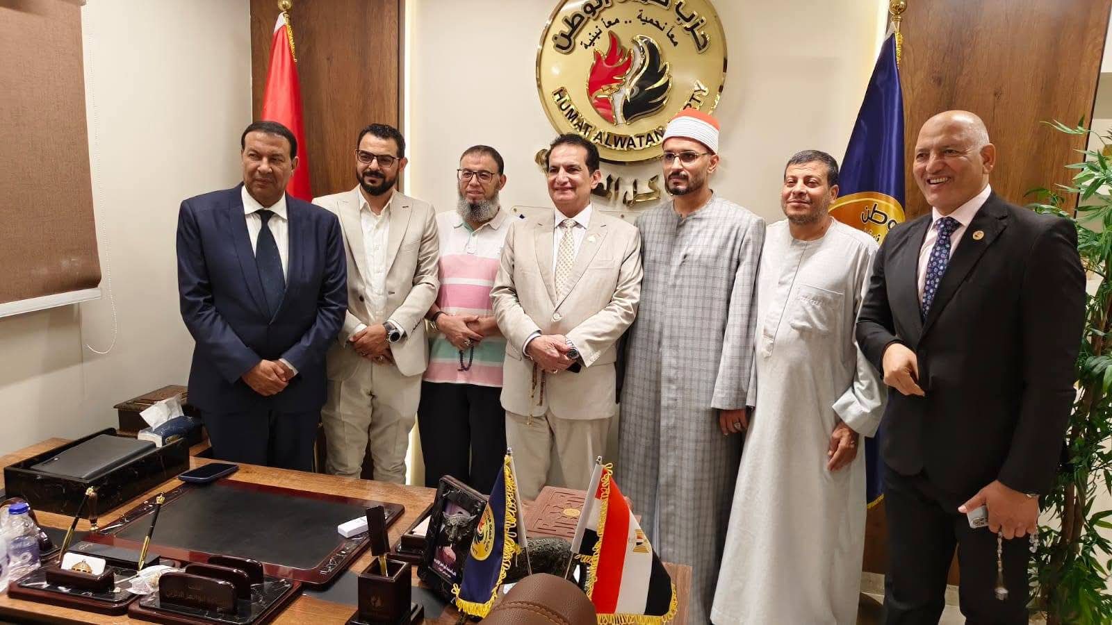 الإتربي يشارك في احتفالية  المولد النبوي الشريف في مقر حزب حماة الوطن وسط أجواء إيمانية وروحانية