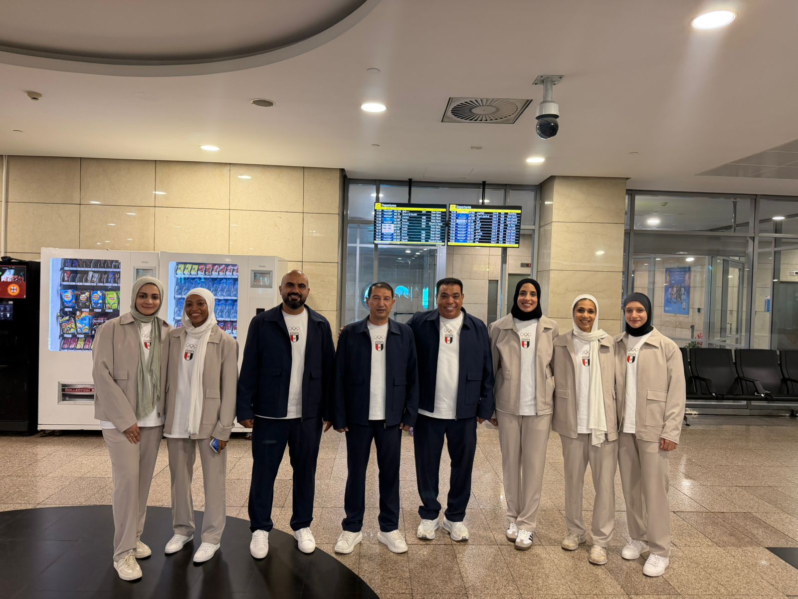 بعثة الكاراتيه تغادر إلى إيطاليا للمشاركة في دورة ألعاب البحر المتوسط