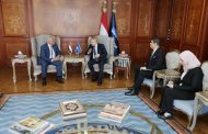 الفريق ربيع :يبحث سبل التعاون المشترك مع السفير المصري ببنما
