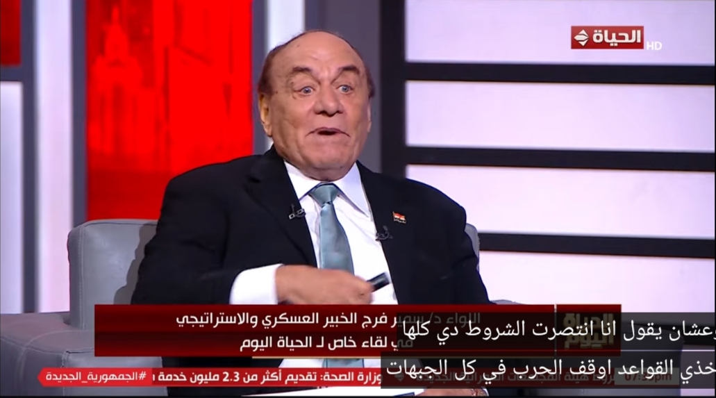 «فك شفرات الشرق الأوسط واستراتيجيات الأمن القومي: رؤية تحليلية في حوار اللواء د. سمير فرج