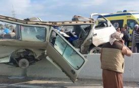 فاجعة على «الأوسطي».. مقتل عقيد شرطة وفرد أمن وإصابة 10 آخرين أثناء تأمين حادث سير بالبدرشين