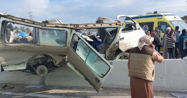فاجعة على «الأوسطي».. مقتل عقيد شرطة وفرد أمن وإصابة 10 آخرين أثناء تأمين حادث سير بالبدرشين