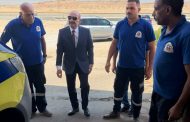 محافظ السويس يتفقد الإسعاف ونقطه الحماية المدنية بطريق السويس - السخنة