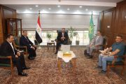 محافظ القليوبية يبحث مع وفد إدارة المشروعات بجهاز مستقبل مصر التوسع في المشروعات الخدمية والتنموية