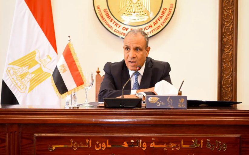 وزير الخارجية يلتقي رؤساء البعثات المصرية في الخارج