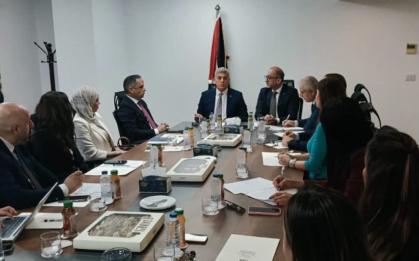 المندوبية الدائمة لدولة فلسطين تستقبل محافظ سلطة النقد الفلسطينية