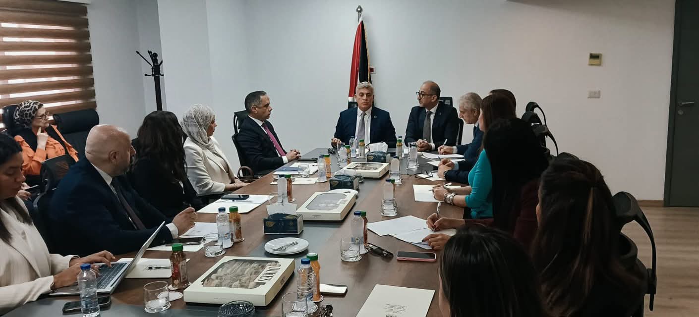 المندوبية الدائمة لدولة فلسطين تستقبل محافظ سلطة النقد الفلسطينية