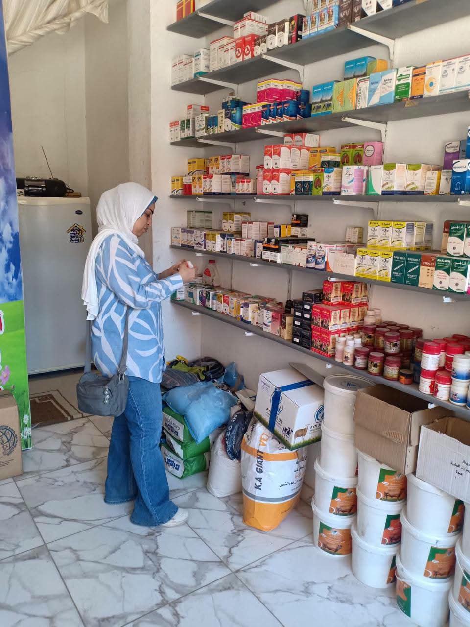 الزراعة تواصل حملاتها المكثفة للتفتيش على مراكز بيع وتداول المستحضرات البيطرية