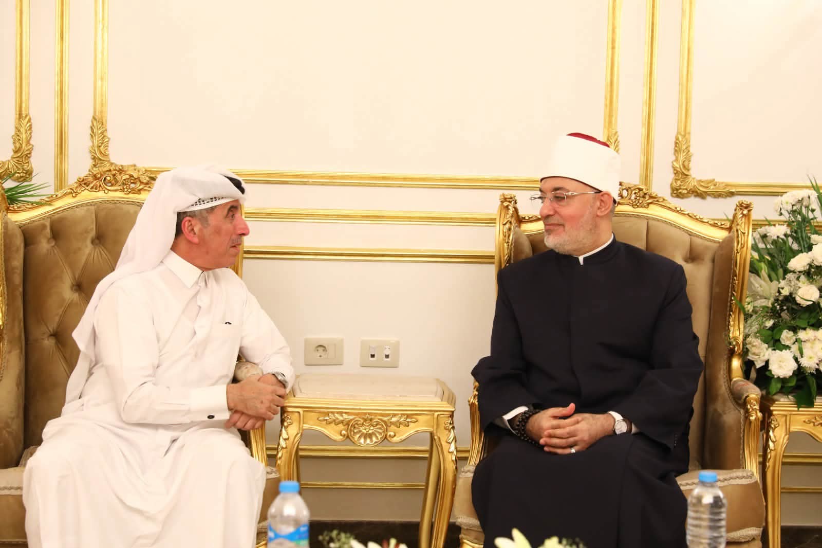 مفتي الجمهورية يلتقي رئيس مركز الدوحة الدولي لحوار الأديان لبحث آفاق التعاون المشترك