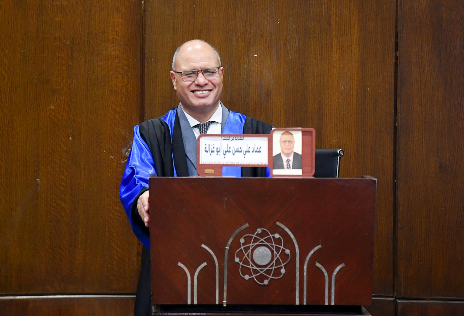 «امتياز» لـ «عماد أبو غزالة» في دكتوراه حول دور المراجعة الداخلية في إدارة مخاطر البنوك